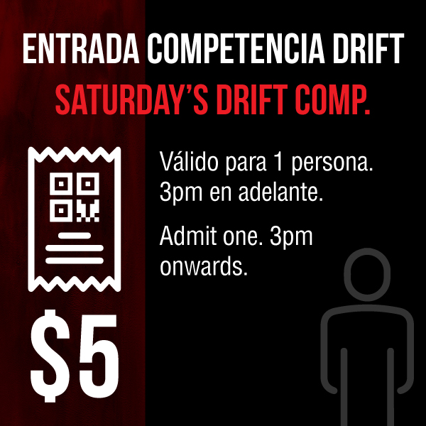 Entrada Drift Sábado